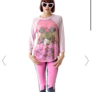 Wildfox HAMPTONS GARDEN PARTY '79 RAGLAN Tee
